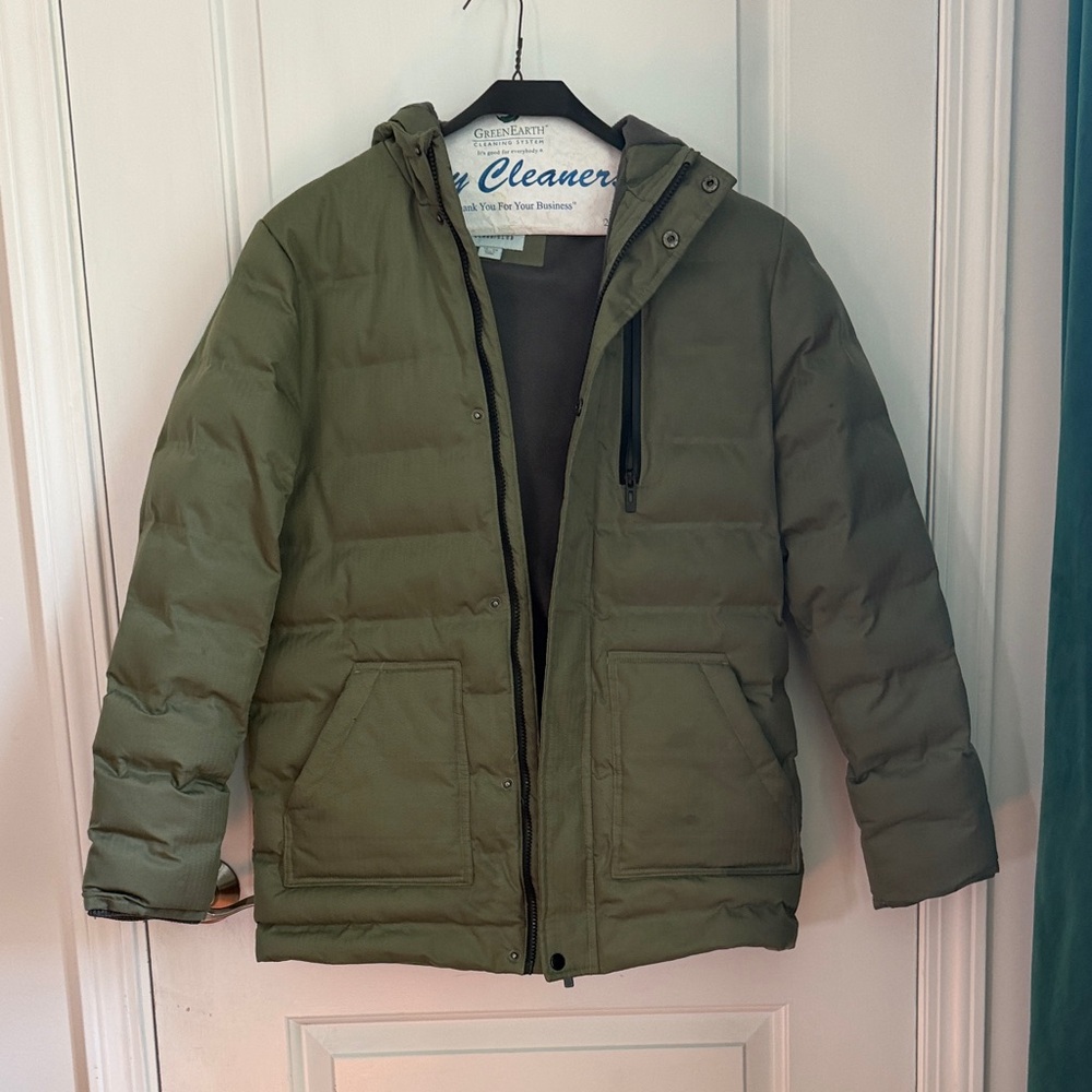 Class Club Kids Olive Puffer Coat